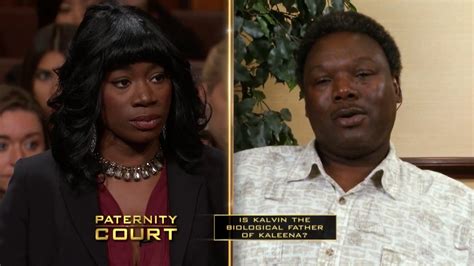 A lab test determined that Chaplin had an incompatible. . Did damien johnson find his father on paternity court